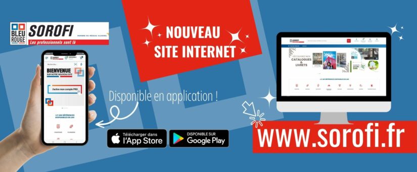 Nouveau site internet Sorofi !